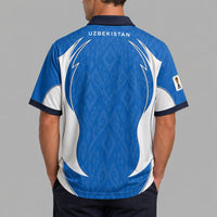 Uzbekistan World Cup 2026 Collar Soccer Jersey PVT01