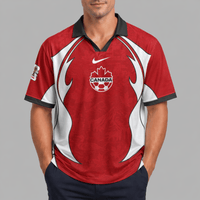 Canada World Cup 2026 Collar Soccer Jersey PVT01