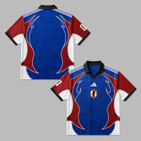 Japan World Cup 2026 Collar Soccer Jersey PVT01