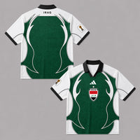 Iraq World Cup 2026 Collar Soccer Jersey PVT01