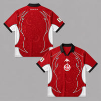 Tunisia World Cup 2026 Collar Soccer Jersey PVT01