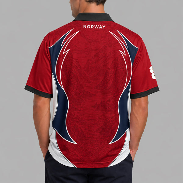 Norway World Cup 2026 Collar Soccer Jersey PVT01