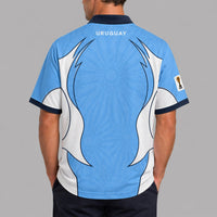 Uruguay World Cup 2026 Collar Soccer Jersey PVT01