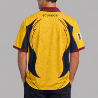 Ecuador World Cup 2026 Collar Soccer Jersey PVT01