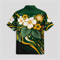 South Africa World Cup 2026 Floral Hawaiian Shirt PVT02