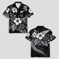 New Zealand World Cup 2026 Floral Hawaiian Shirt PVT02