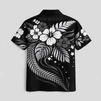 New Zealand World Cup 2026 Floral Hawaiian Shirt PVT02