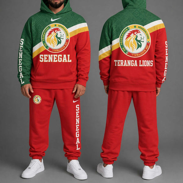 Senegal World Cup 2026 Hoodie Jogger Set PL001