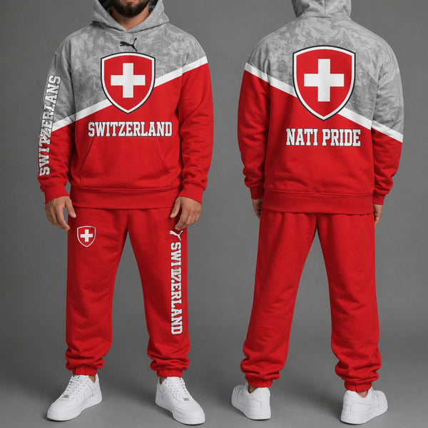 Switzerland World Cup 2026 Hoodie Jogger Set PL001