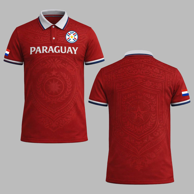 Paraguay Heritage World Cup 2026 Polo PL002