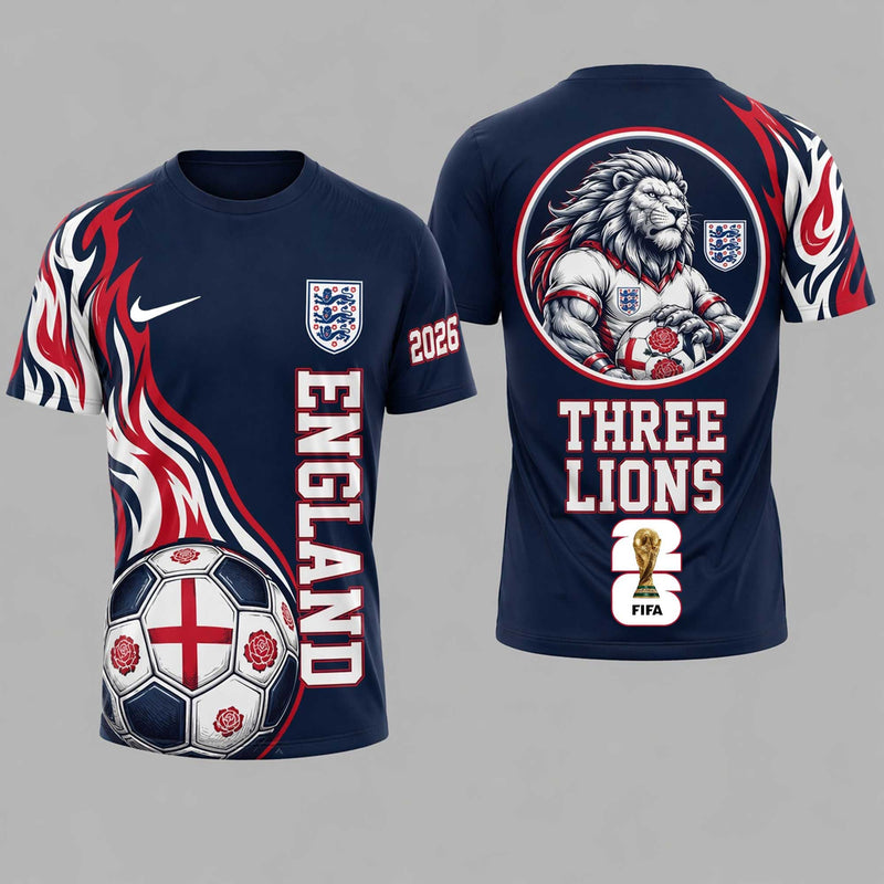 England World Cup 2026 T- Shirt PL002