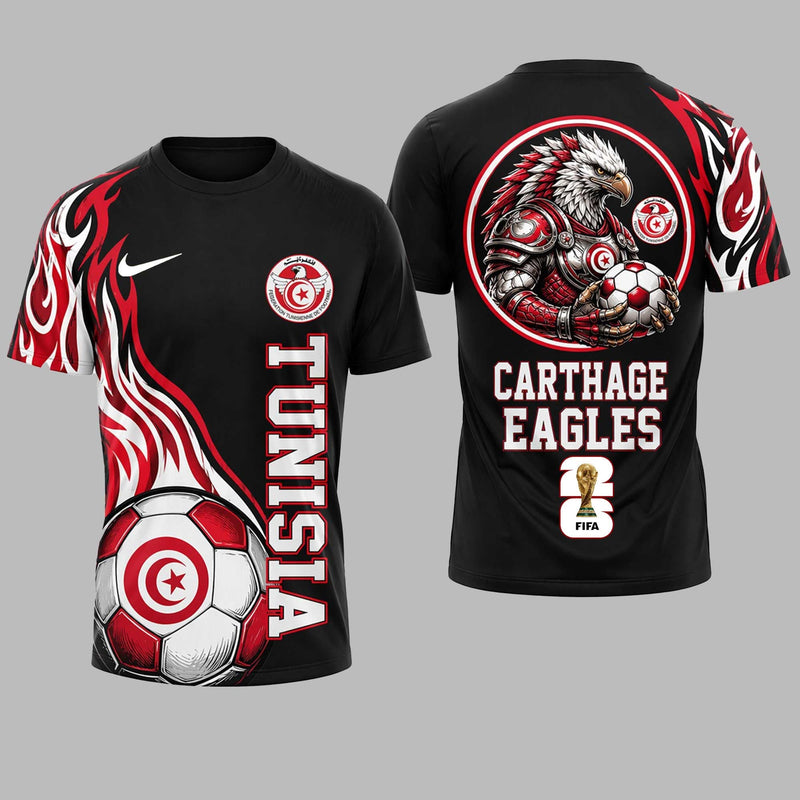 Tunisia World Cup 2026 T-Shirt PL002