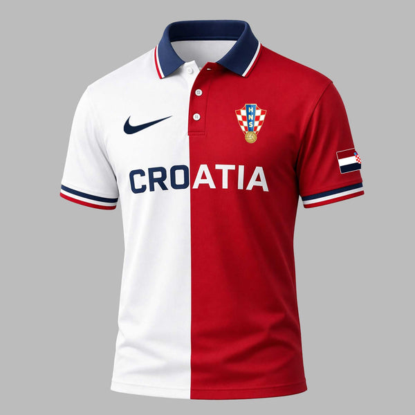 Croatia 2026 World Cup Polo Short Set PL004