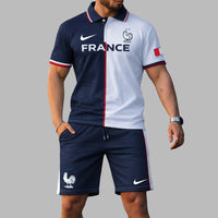 France 2026 World Cup Polo Short Set PL004