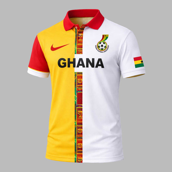 Ghana 2026 World Cup Polo Short Set PL004