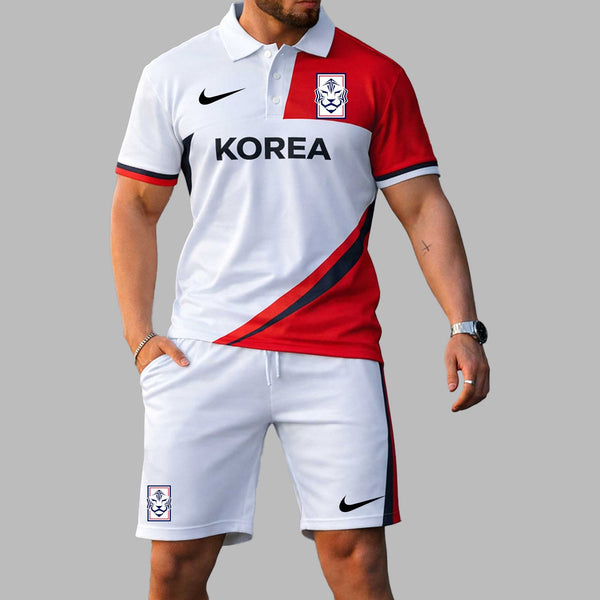 Korea 2026 World Cup Polo Short Set PL004