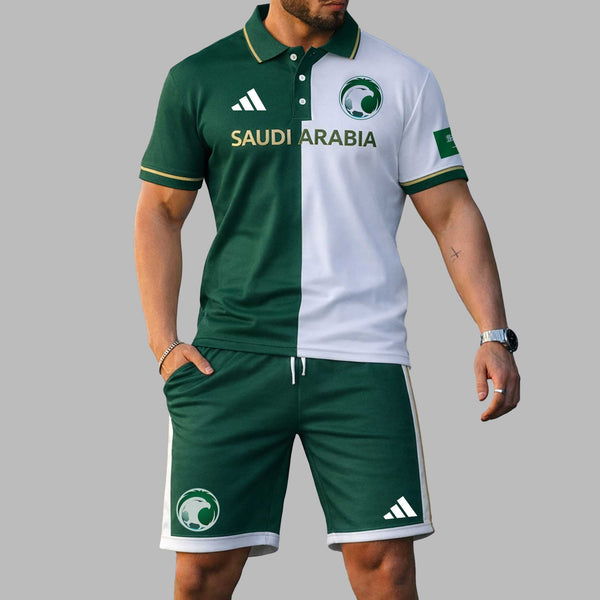 Saudi Arabia 2026 World Cup Polo Short Set PL004