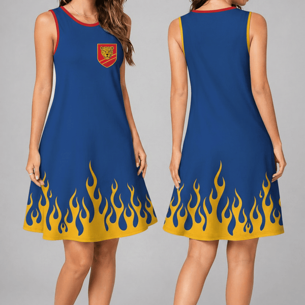 DR Congo World Cup 2026 Summer Dress Flame Dress