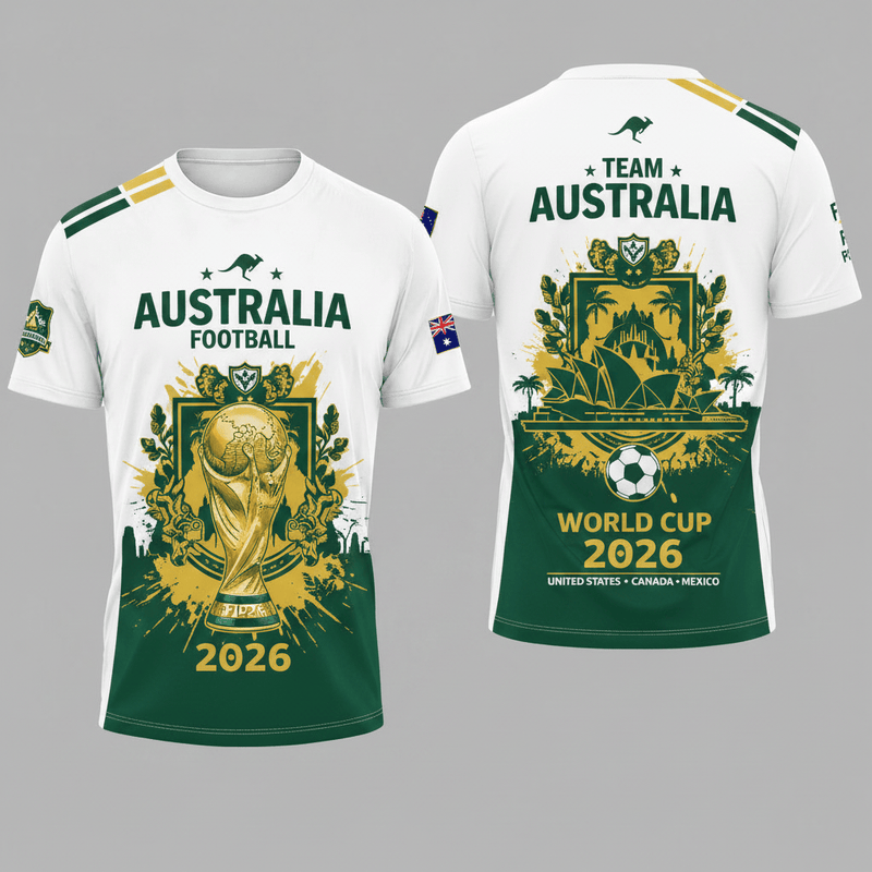 Australia World Cup 2026 T-Shirt Heritage_Shirt