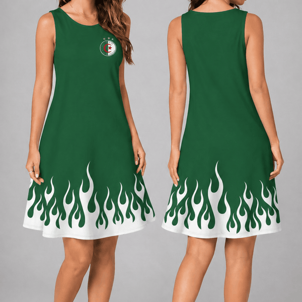 Algeria World Cup 2026 Summer Dress Flame Dress