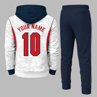 England 2026 World Cup Away Hoodie Jogger Set PVT03