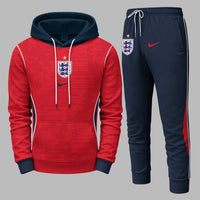 England 2026 World Cup Home Hoodie Jogger Set PVT03