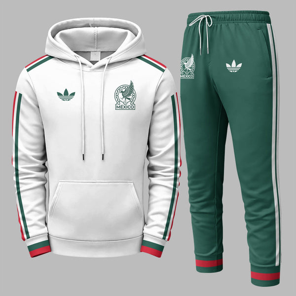 Mexico 2026 World Cup Away Hoodie Jogger Set PVT03