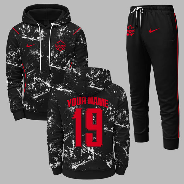 Canada 2026 World Cup Away Hoodie Jogger Set PVT03