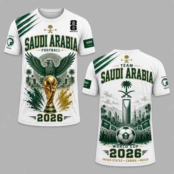 Saudi Arabia World Cup 2026 Premium T-Shirt PVT011