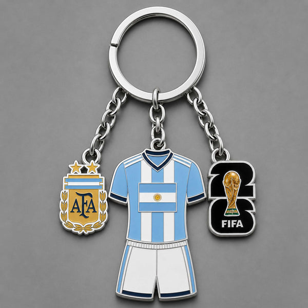 Argentina World Cup 2026 Keychain