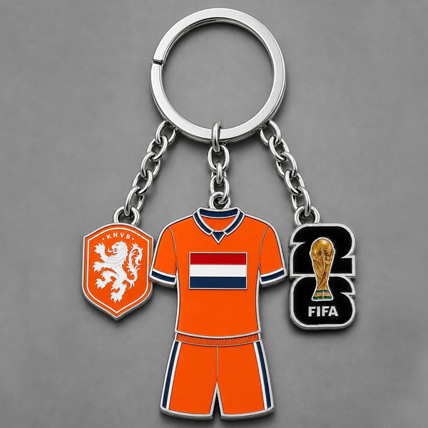 Netherlands World Cup 2026 Keychain