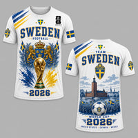 Sweden World Cup 2026 Premium T-Shirt PVT011