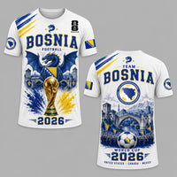 Bosnia and Herzegovina World Cup 2026 Premium T-Shirt PVT011