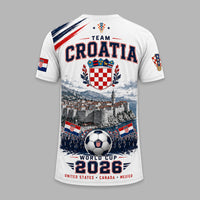 Croatia World Cup 2026 Premium T-Shirt PVT011
