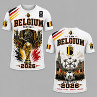 Belgium World Cup 2026 Premium T-Shirt PVT011