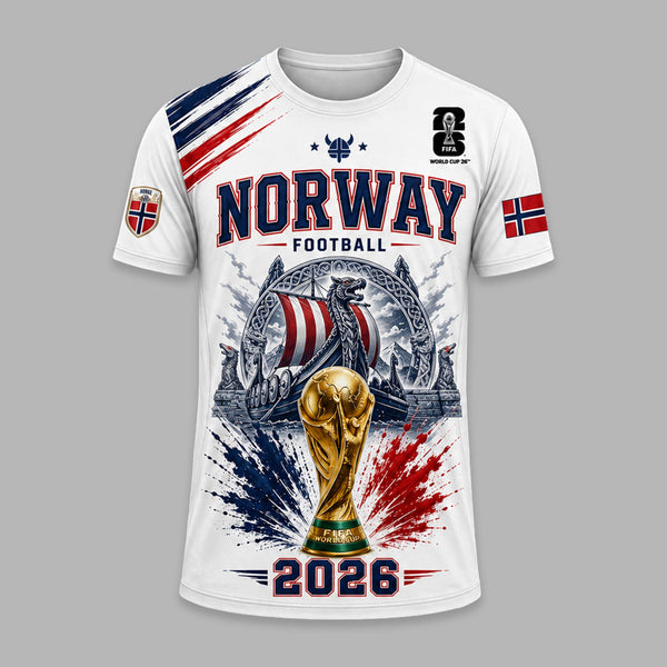 Norway World Cup 2026 Premium T-Shirt PVT011