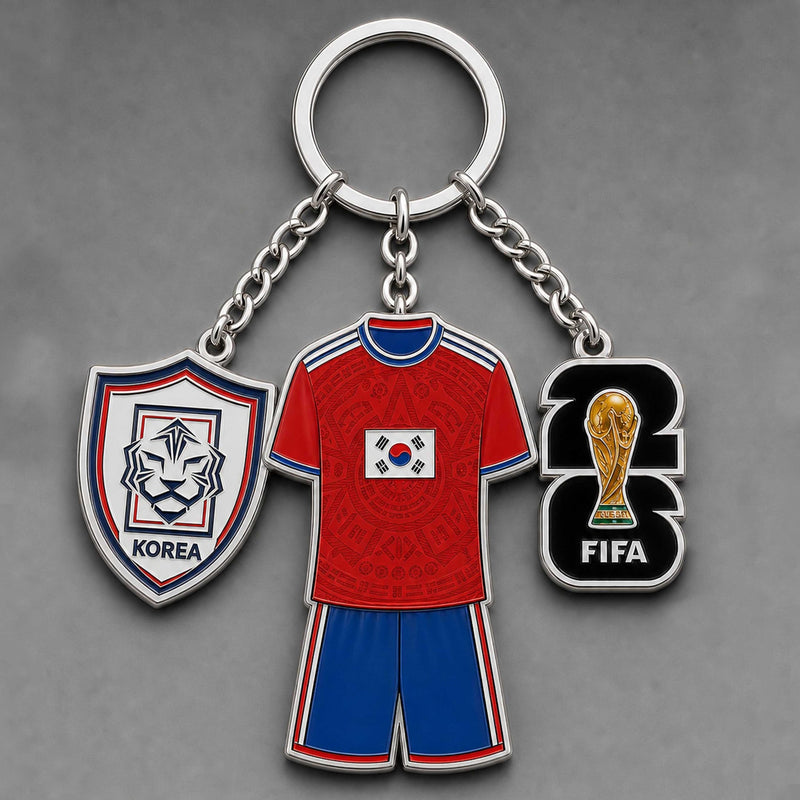 South Korea World Cup 2026 Keychain