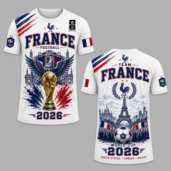 France World Cup 2026 Premium T-Shirt PVT011