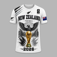 New Zealand World Cup 2026 Premium T-Shirt PVT011