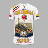 Colombia World Cup 2026 Premium T-Shirt PVT011