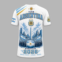 Argentina World Cup 2026 Premium T-Shirt PVT011