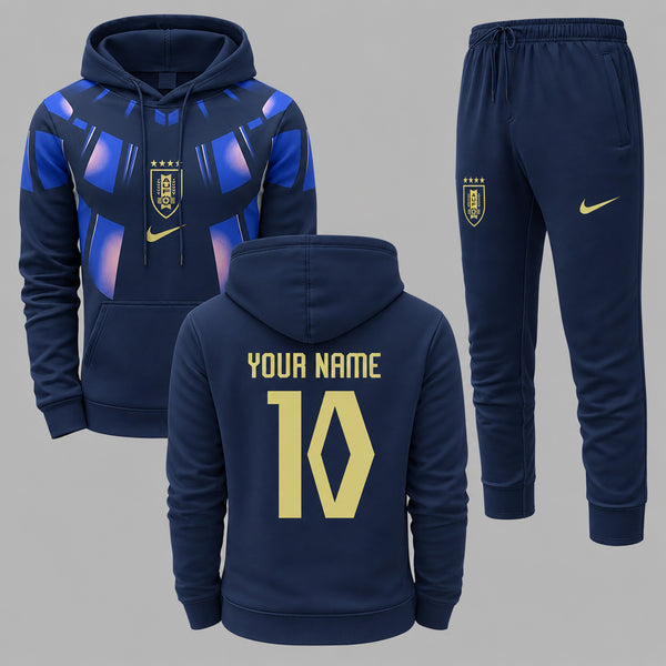 Uruguay 2026 World Cup Away Hoodie Jogger Set PVT03