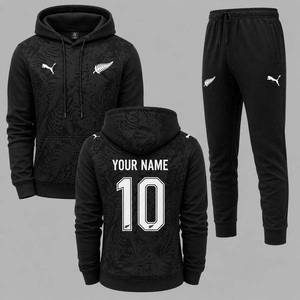 New Zealand 2026 World Cup Home Hoodie Jogger Set PVT03