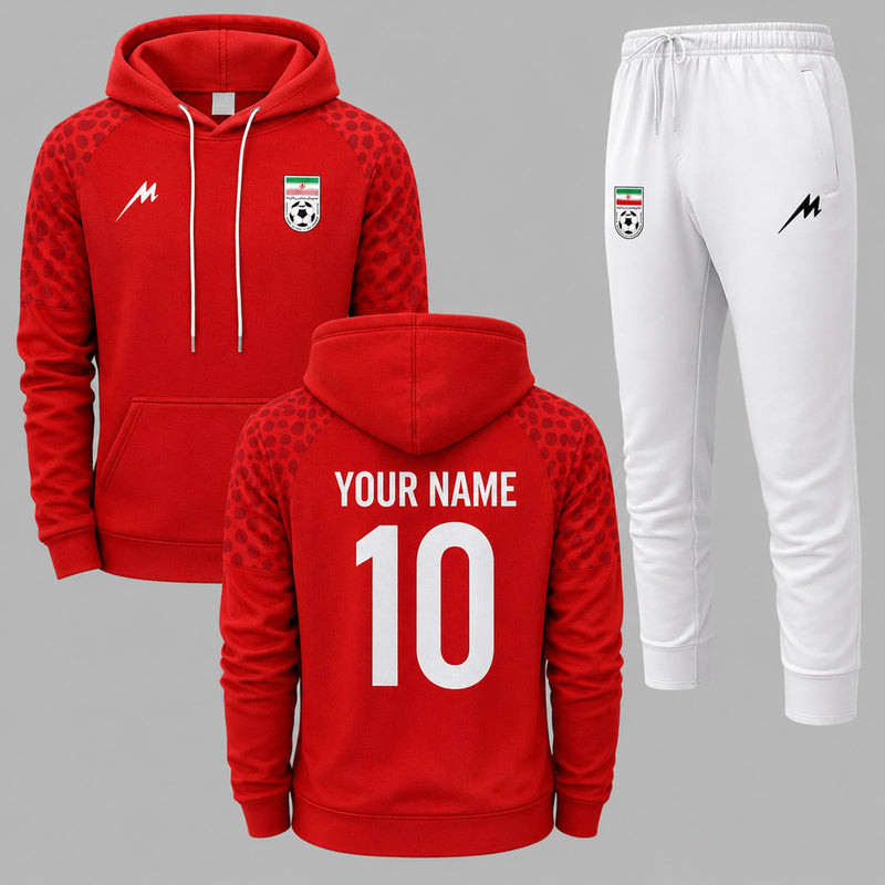 Iran 2026 World Cup Away Hoodie Jogger Set PVT03