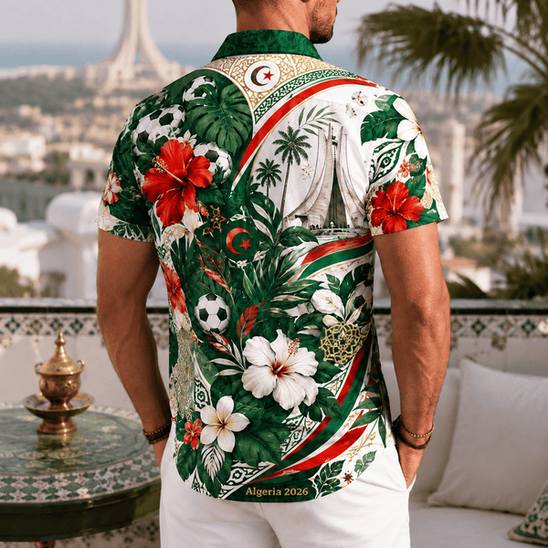 Algeria Hawaii Shirt HC01