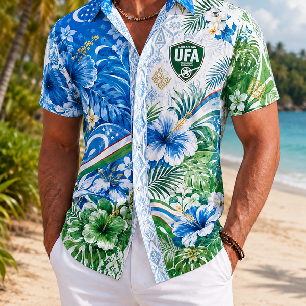 Uzbekistan Hawaii Shirt HC01