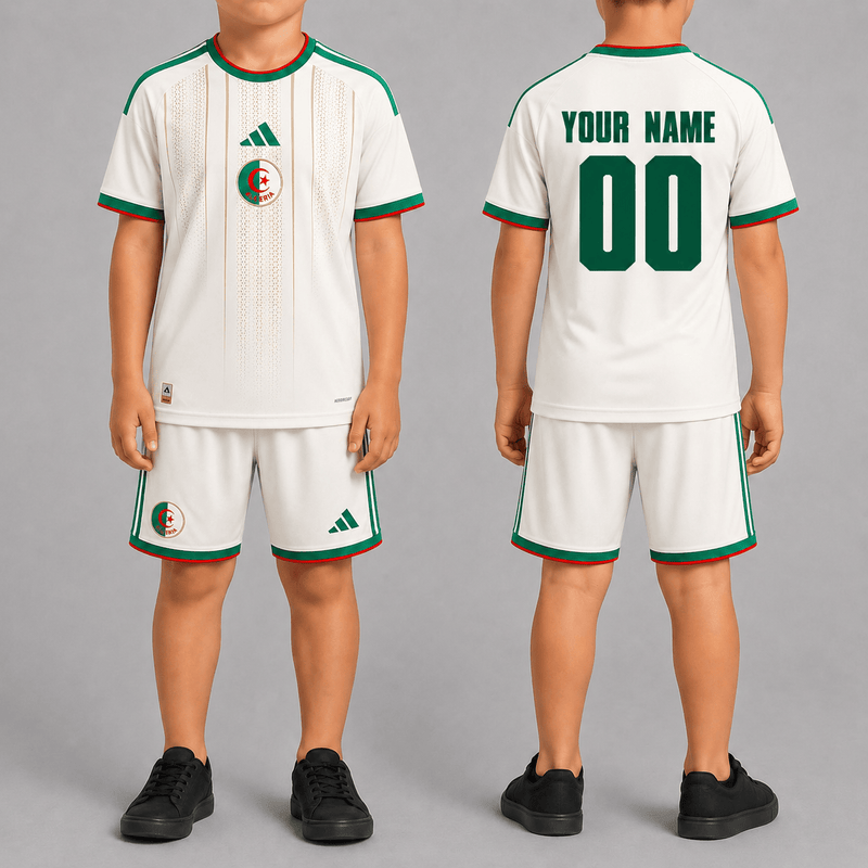 Algeria World Cup 2026 Home Kits For Kid