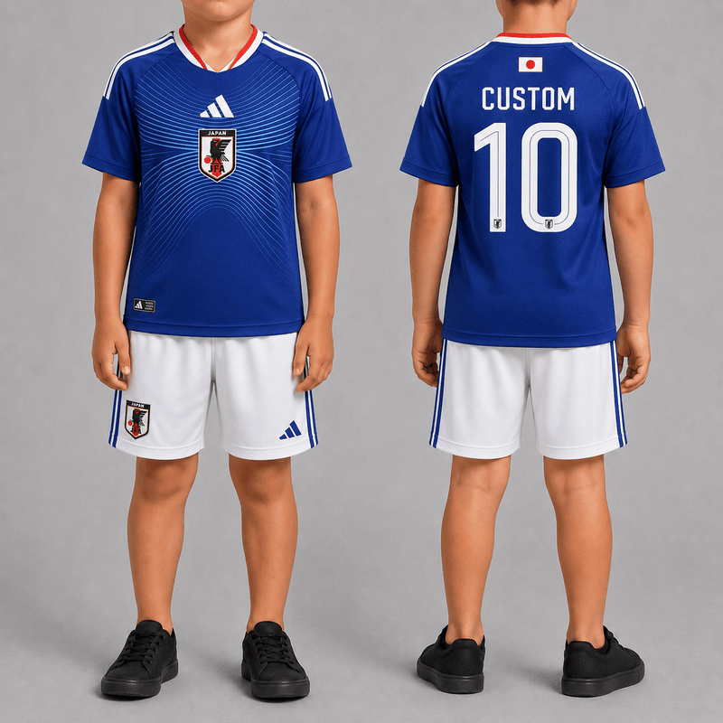 Japan World Cup 2026 Home Kits For Kid