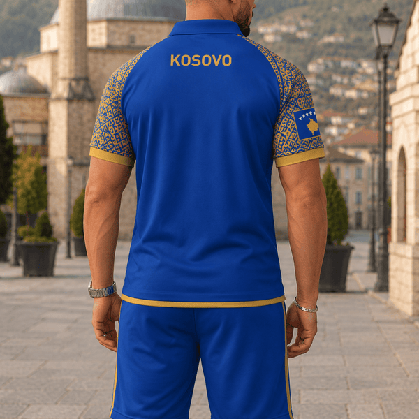 Kosovo World Cup 2026 Polo Short Set PVT015
