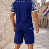 Croatia World Cup 2026 Polo Short Set PVT015